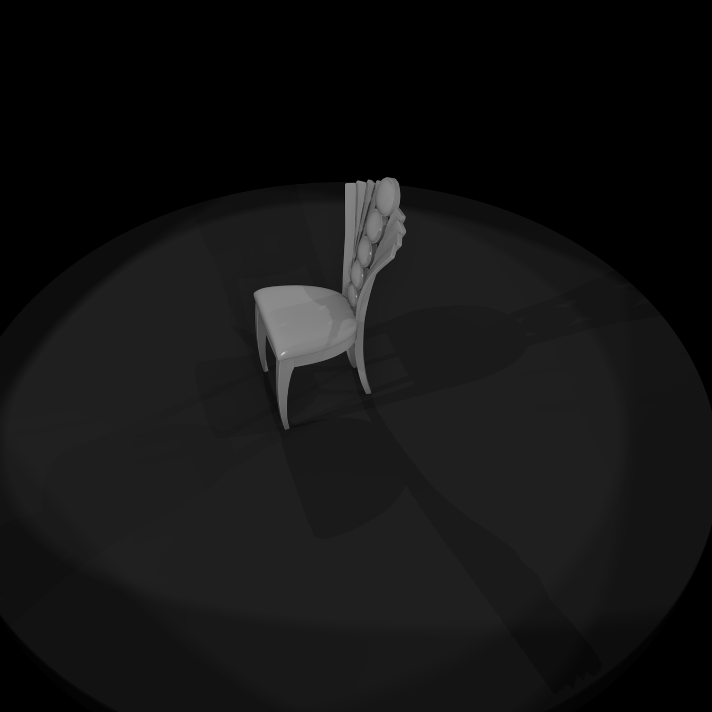 Upholstered Wooden Dining Chair