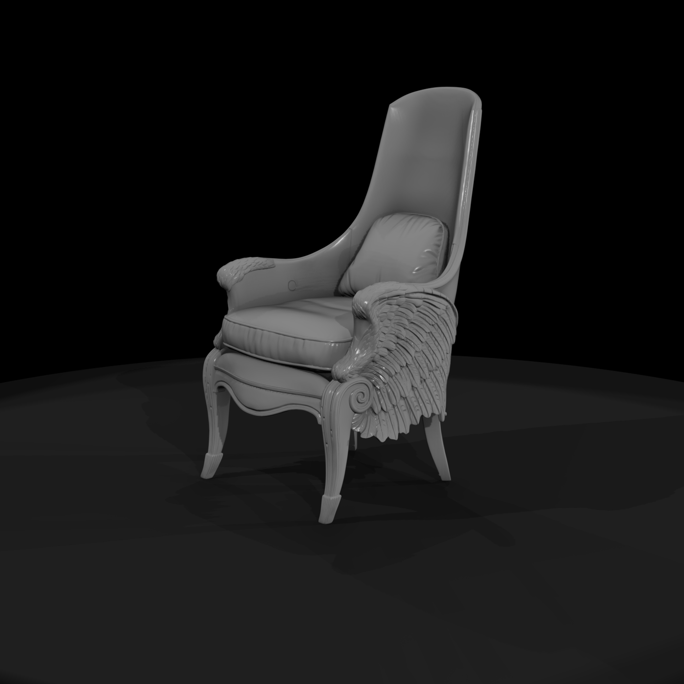 Art Deco Accent Chair