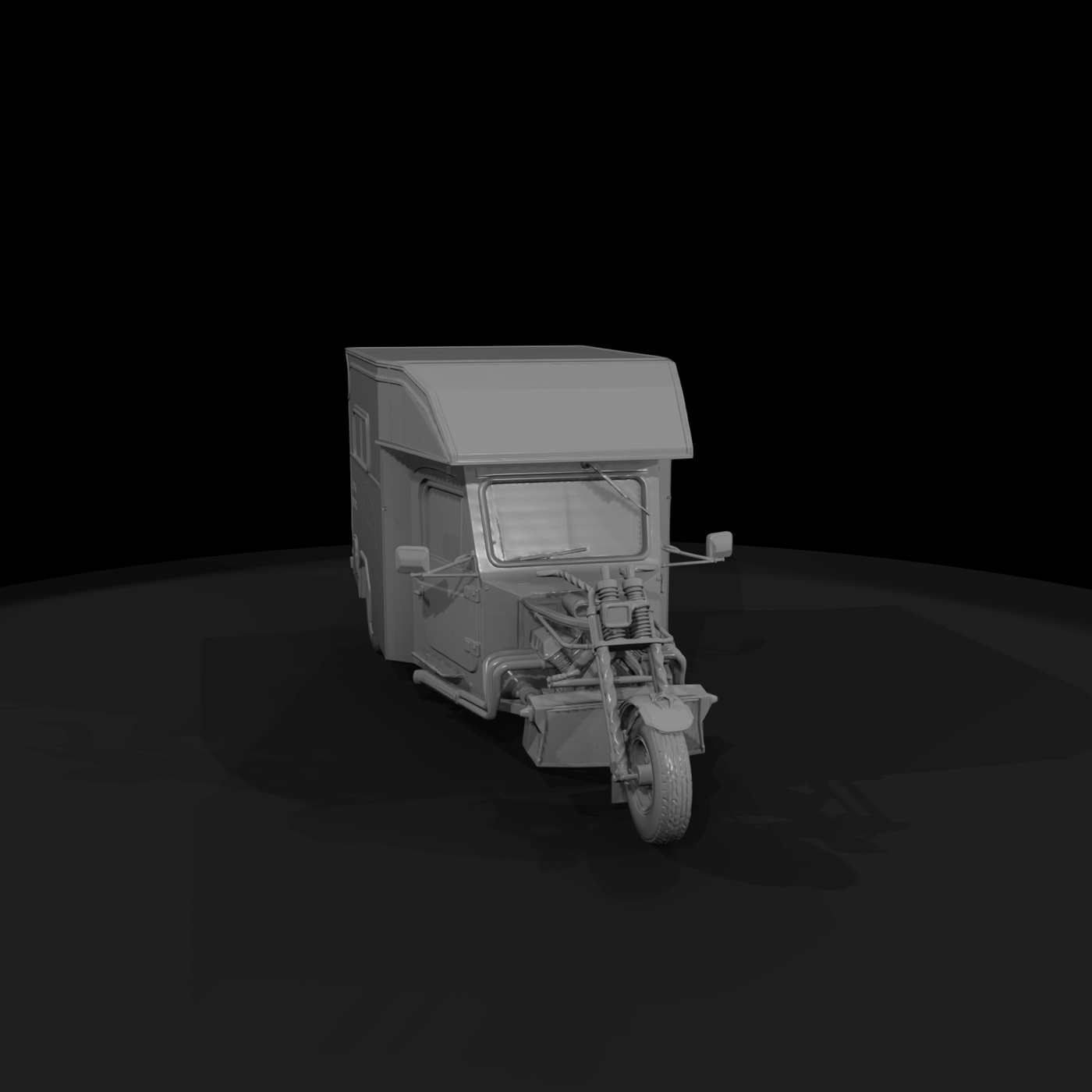 Custom Camper Trike