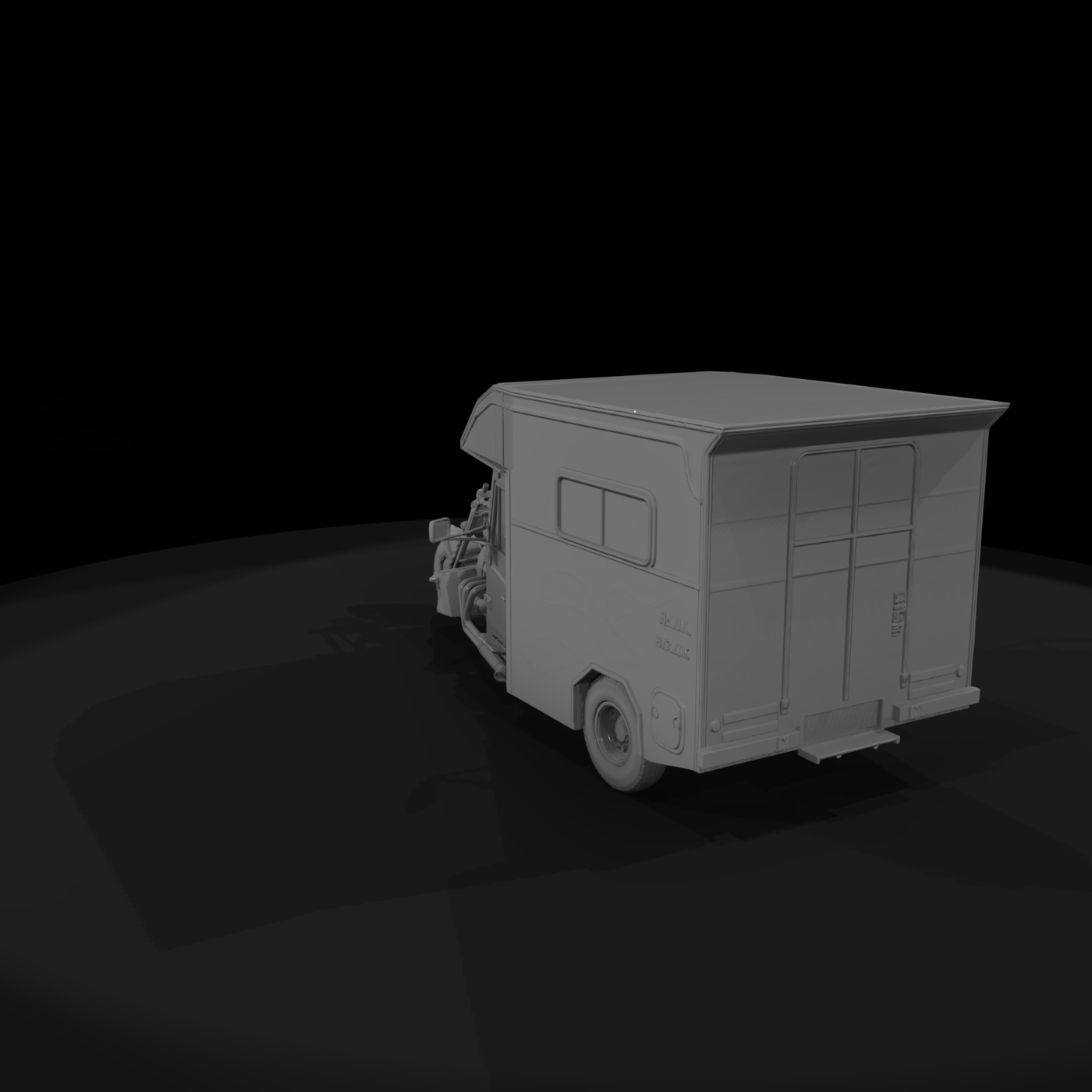 Custom Camper Trike