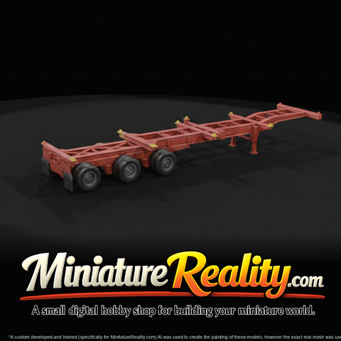 40ft container trailer no container v1
