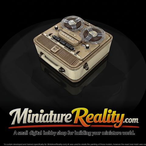 1960s Portable Reel-to-Reel Tape Recorder