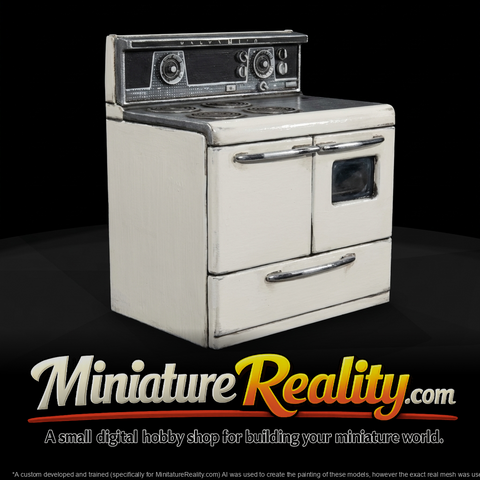 1950s Pink Double-Oven Range