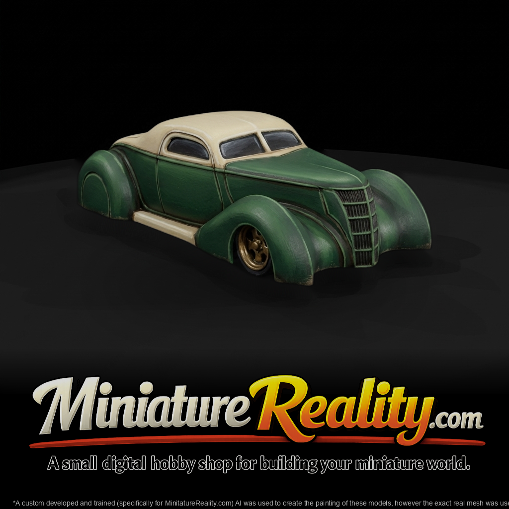 1930s Streamliner Coupe Body