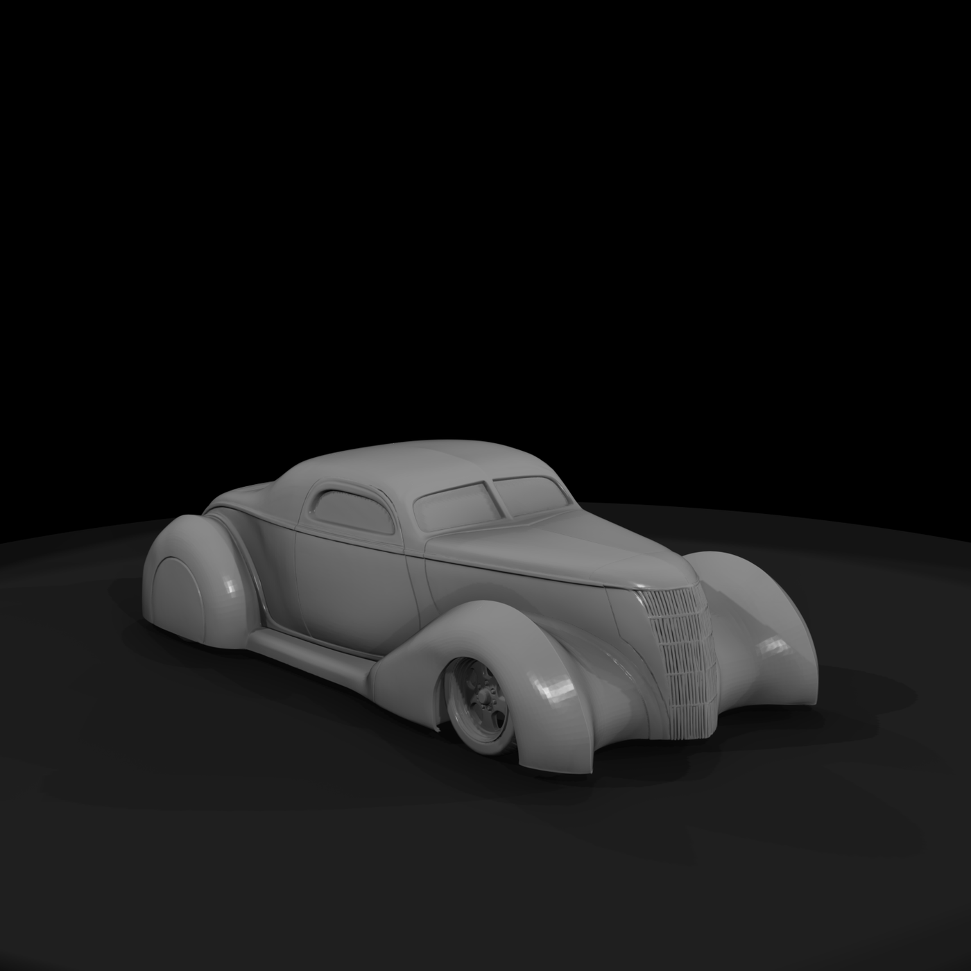 1930s Streamliner Coupe Body
