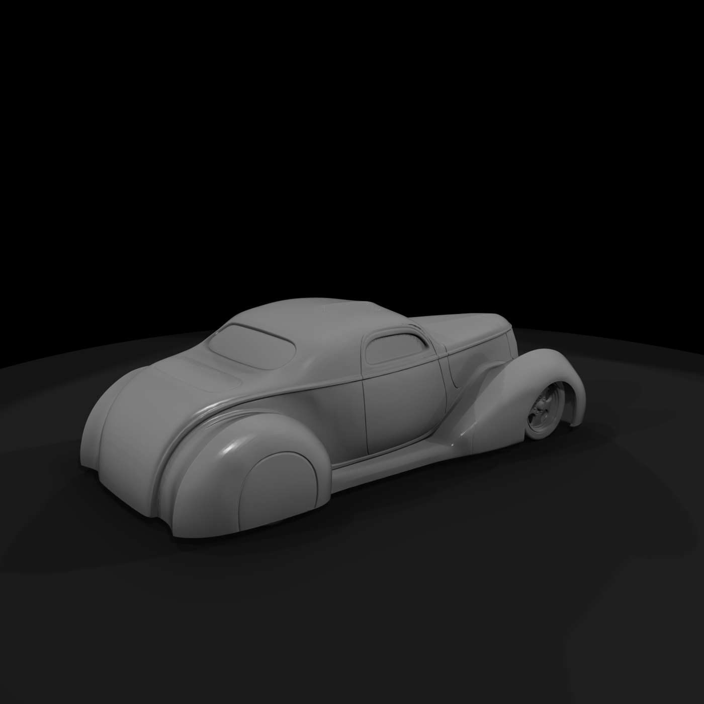 1930s Streamliner Coupe Body