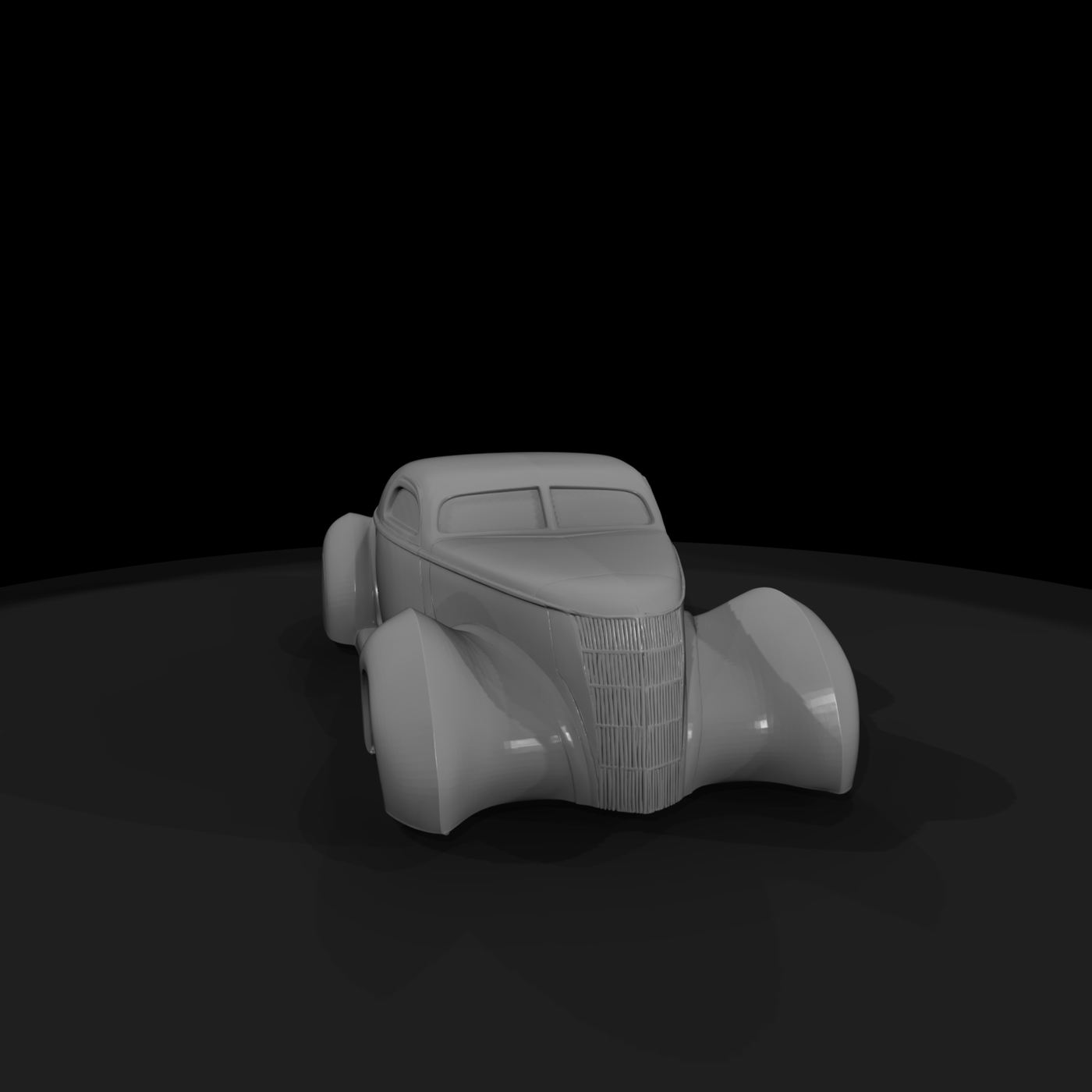 1930s Streamliner Coupe Body