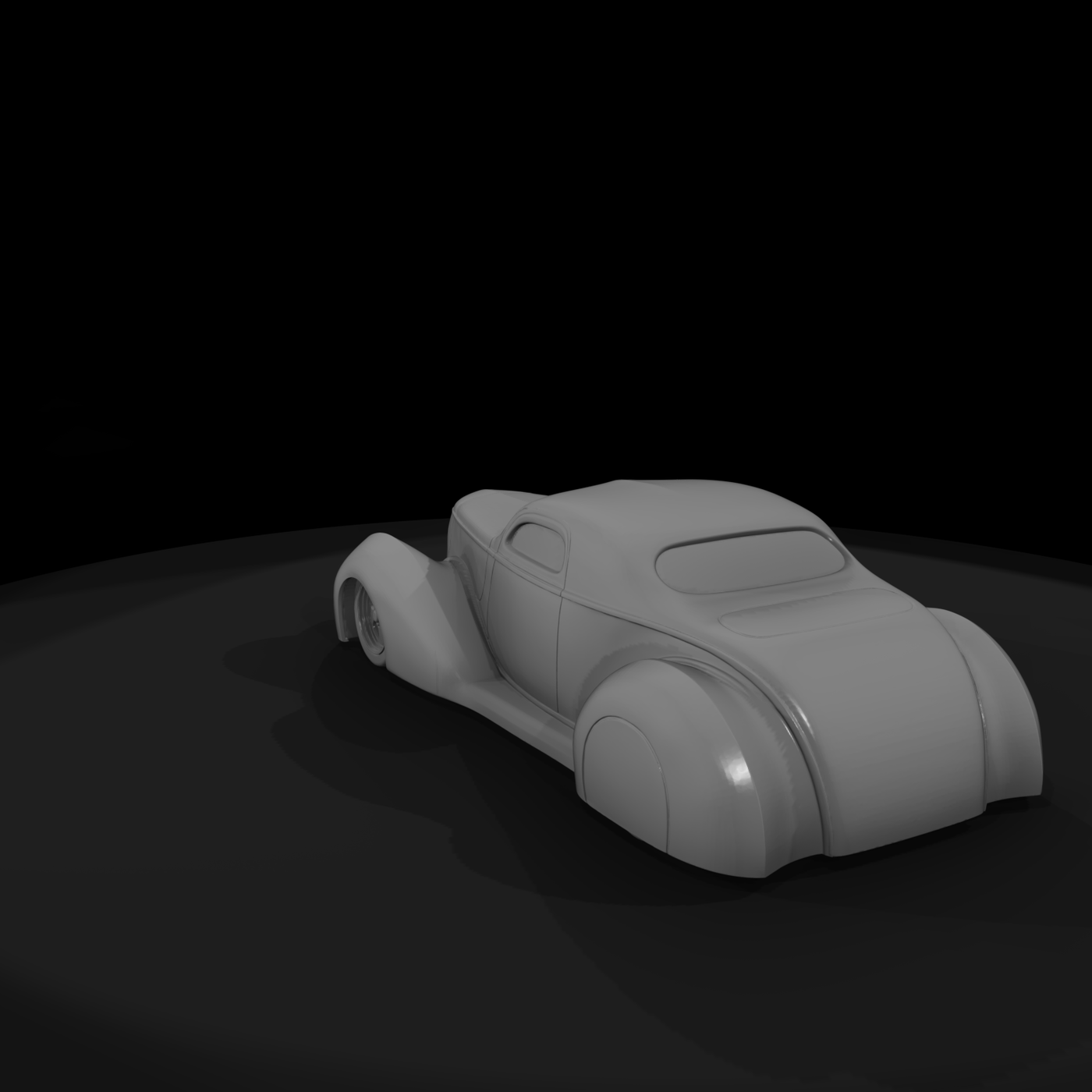 1930s Streamliner Coupe Body