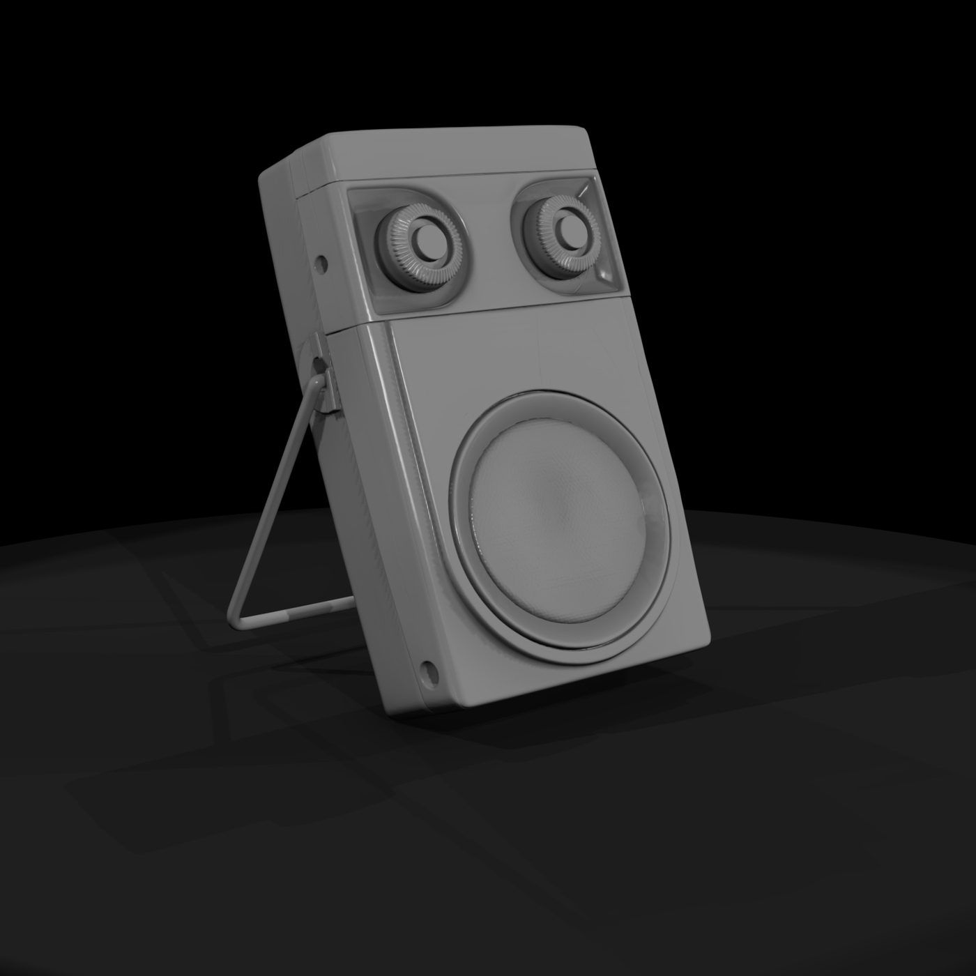 Zenith 1960s Pocket Radio Front
