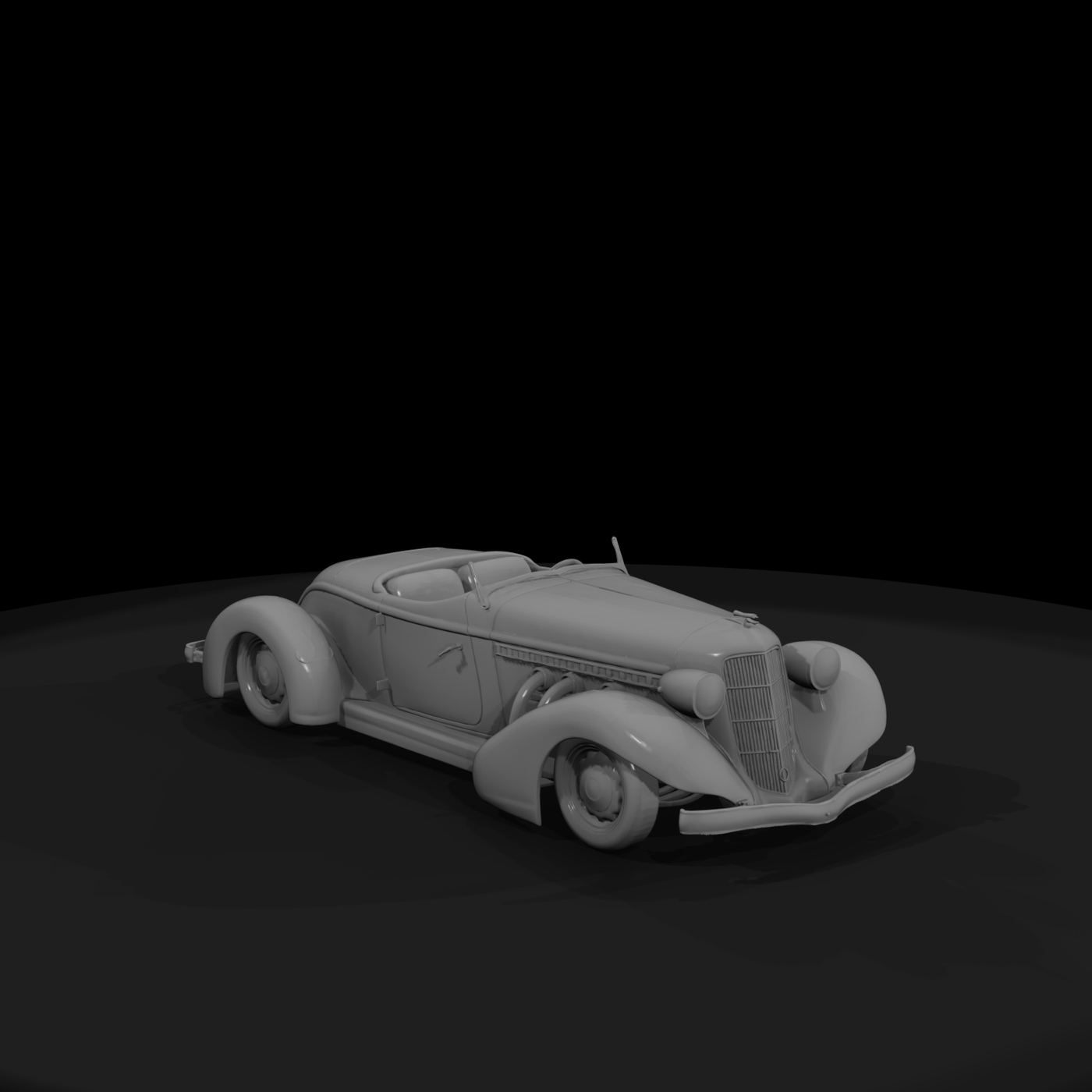 1930s Soft-Top Convertible Body