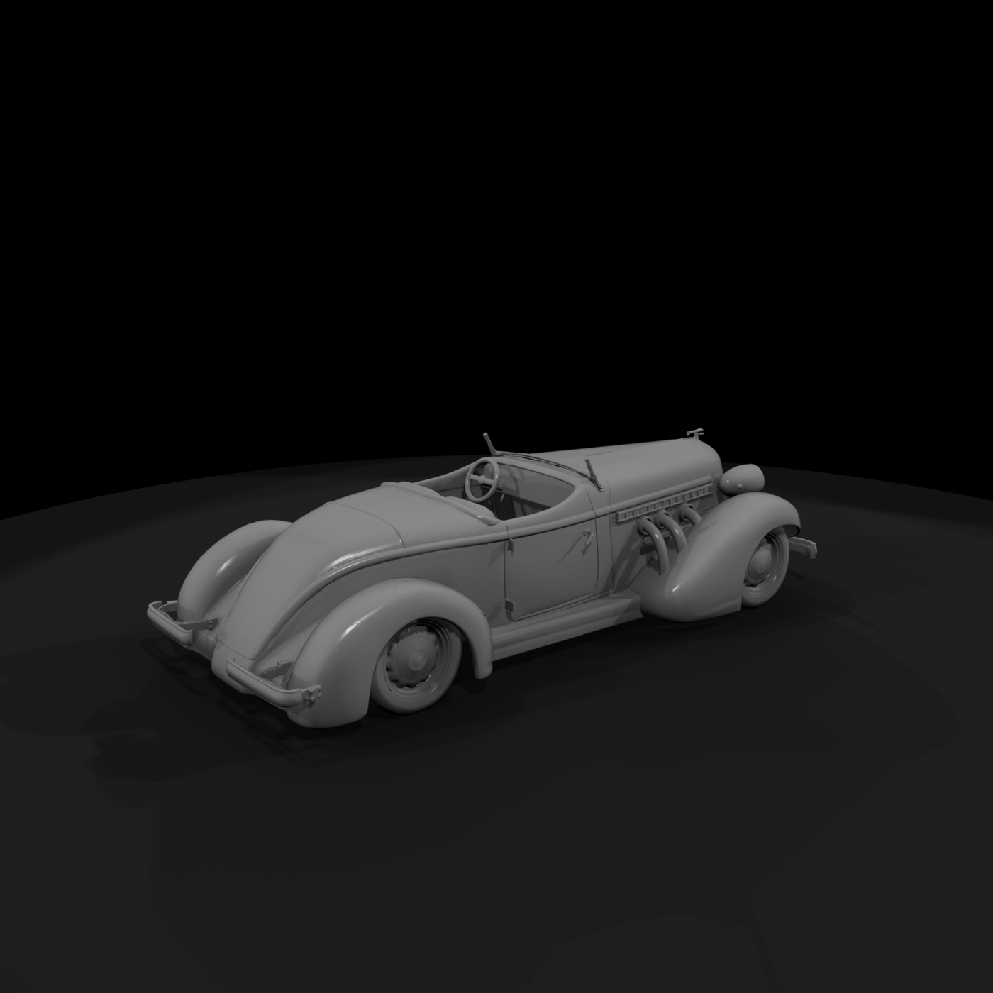 1930s Soft-Top Convertible Body
