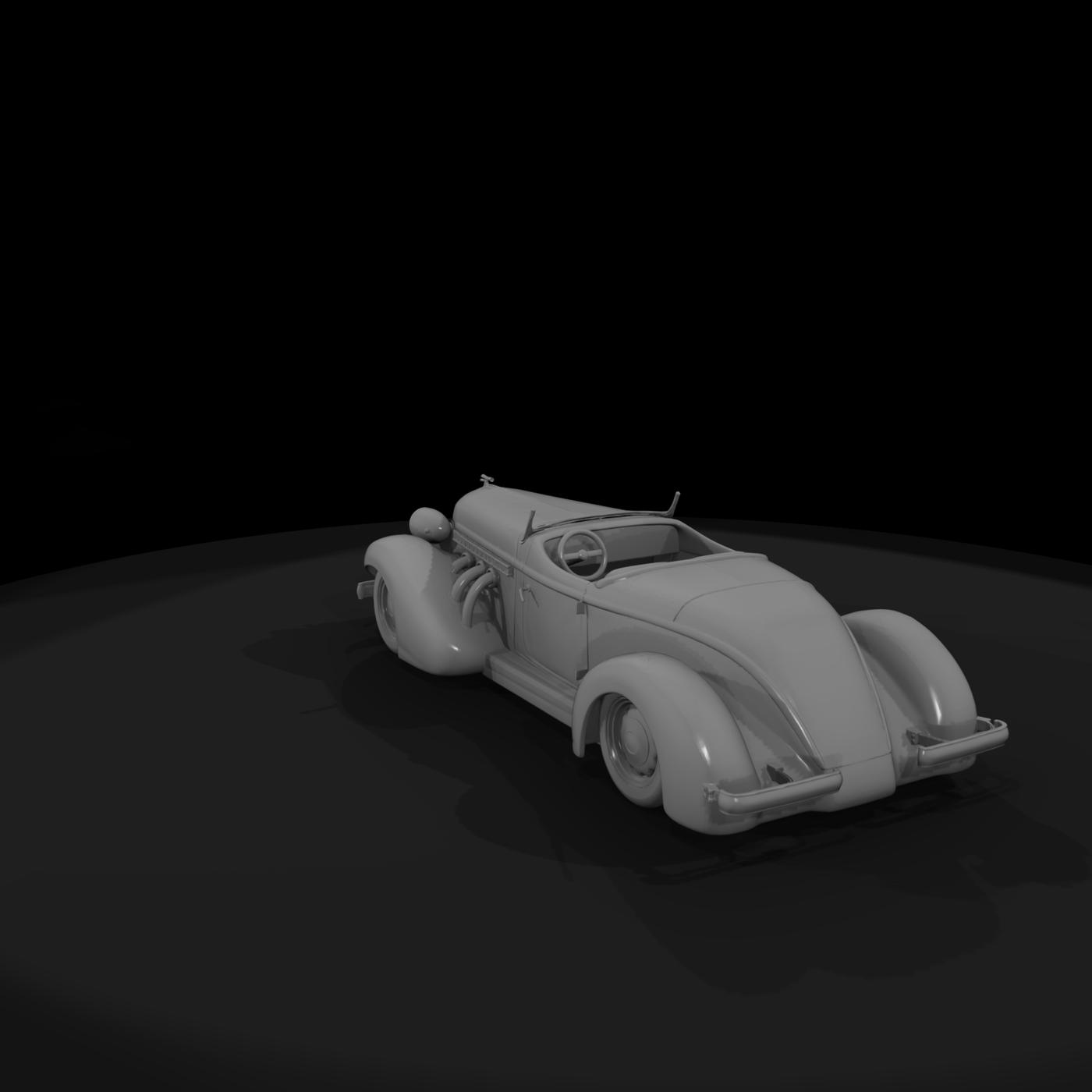 1930s Soft-Top Convertible Body