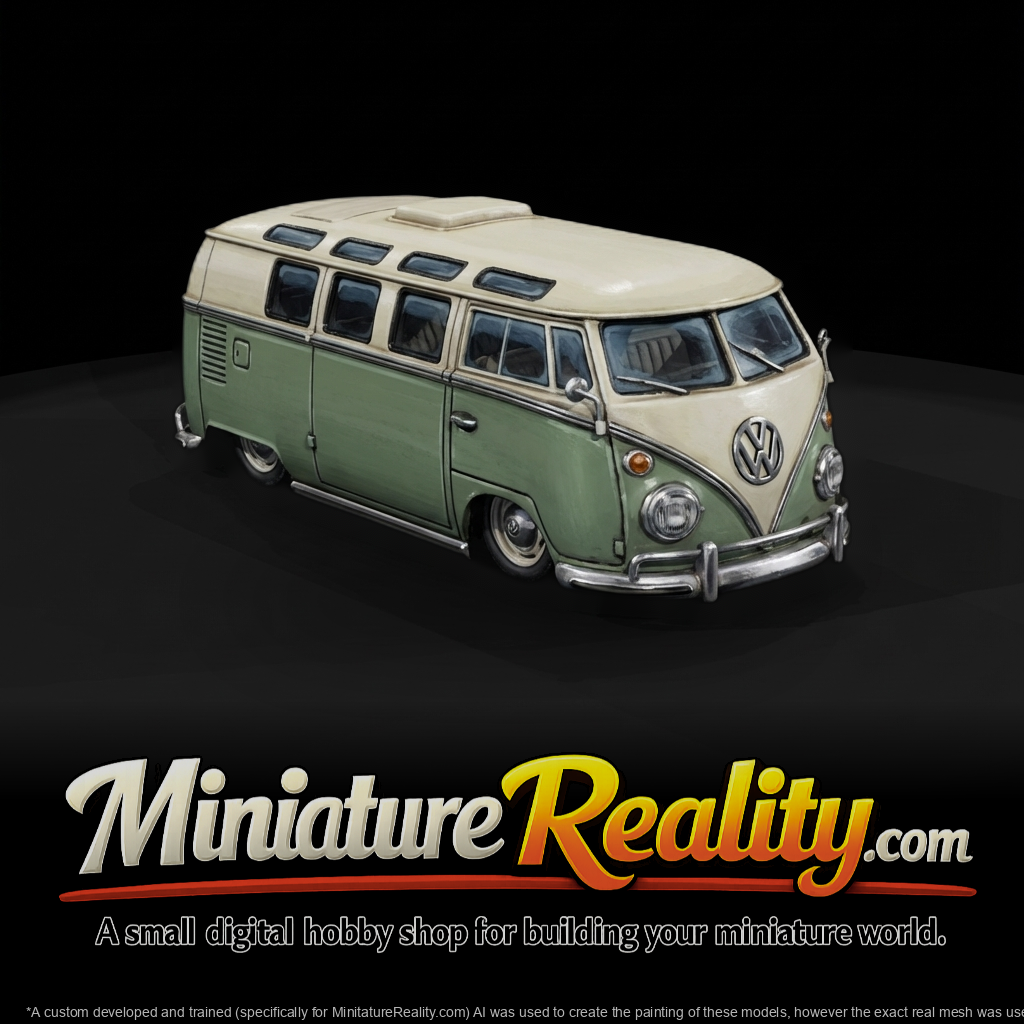 VW T1 Split-Window Camper Van Body Shell