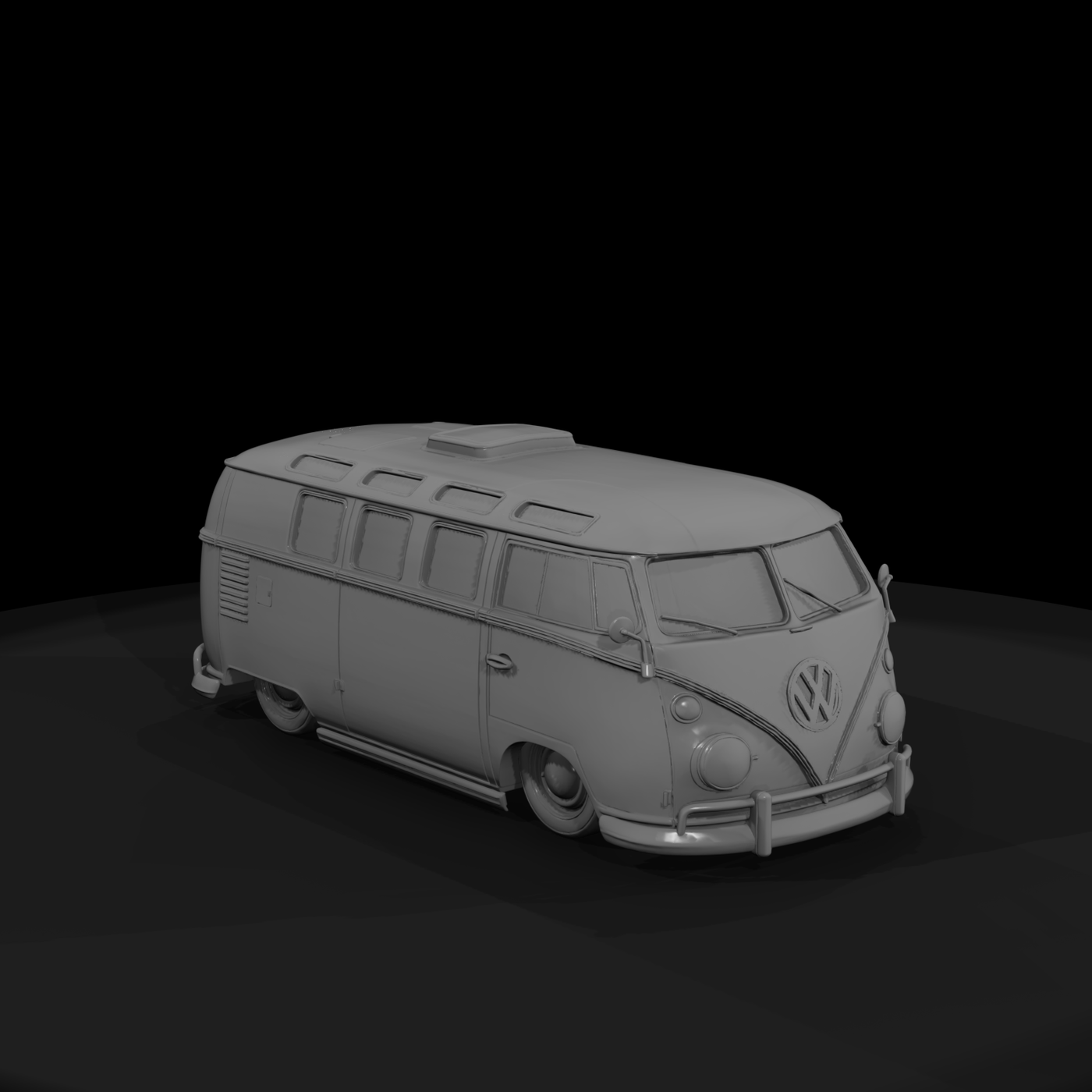 VW T1 Split-Window Camper Van Body Shell