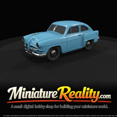 1951 Kaiser Henry J compact sedan (1950s) — sun green, economy car, early American compact