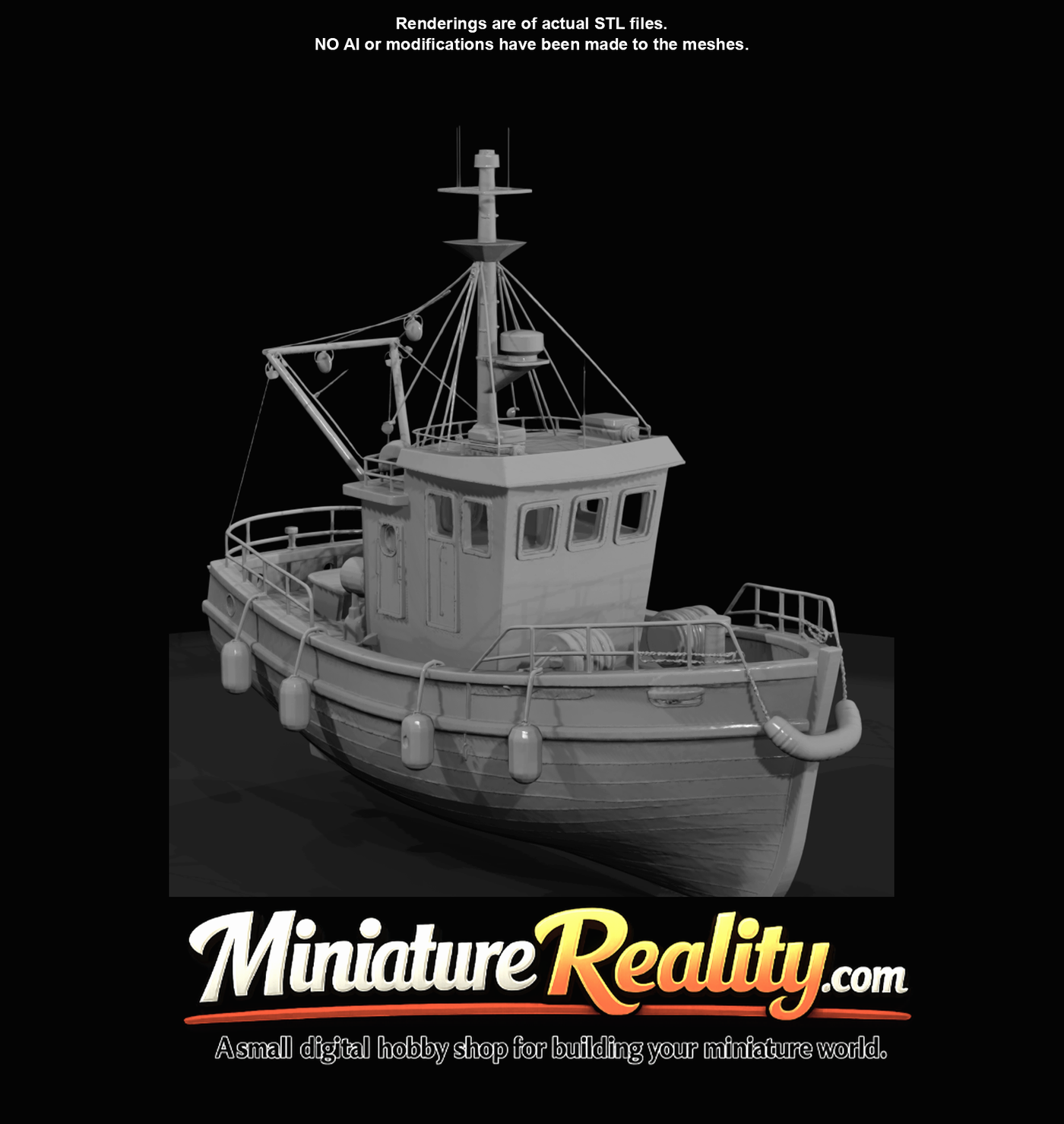 Small Fishing Trawler