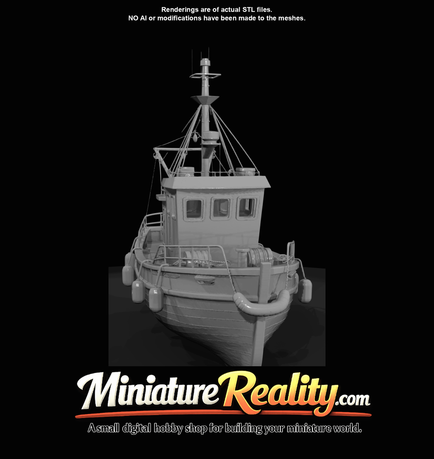 Small Fishing Trawler