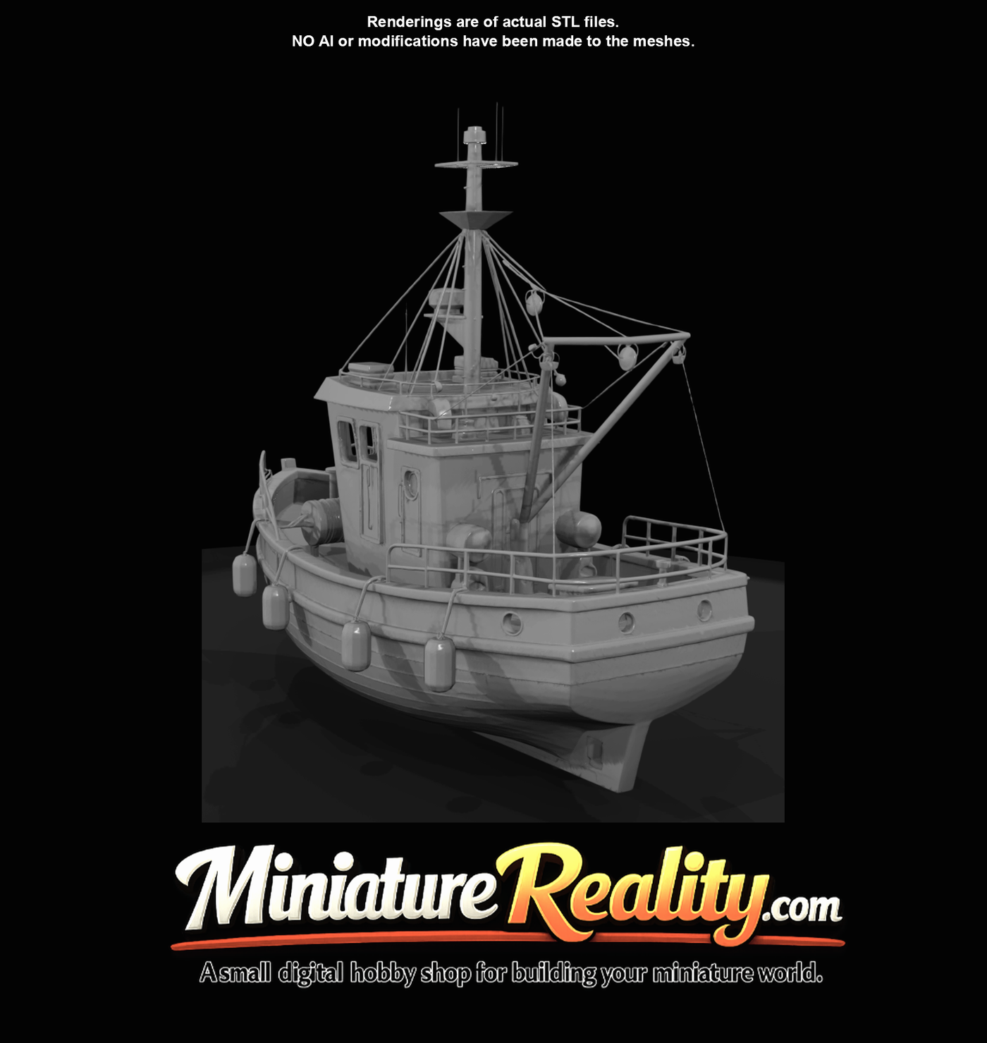 Small Fishing Trawler