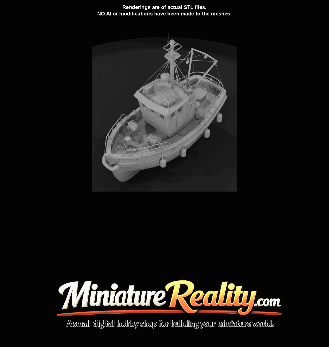 Small Fishing Trawler