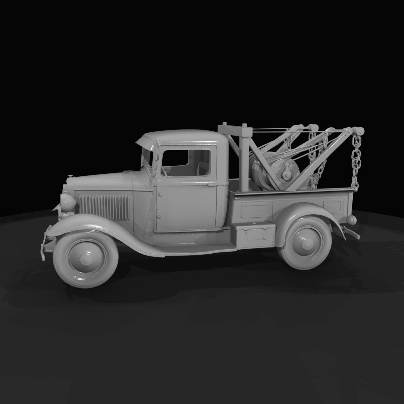 Vintage Tow Truck Antique Wrecker T–era Style (1920s)