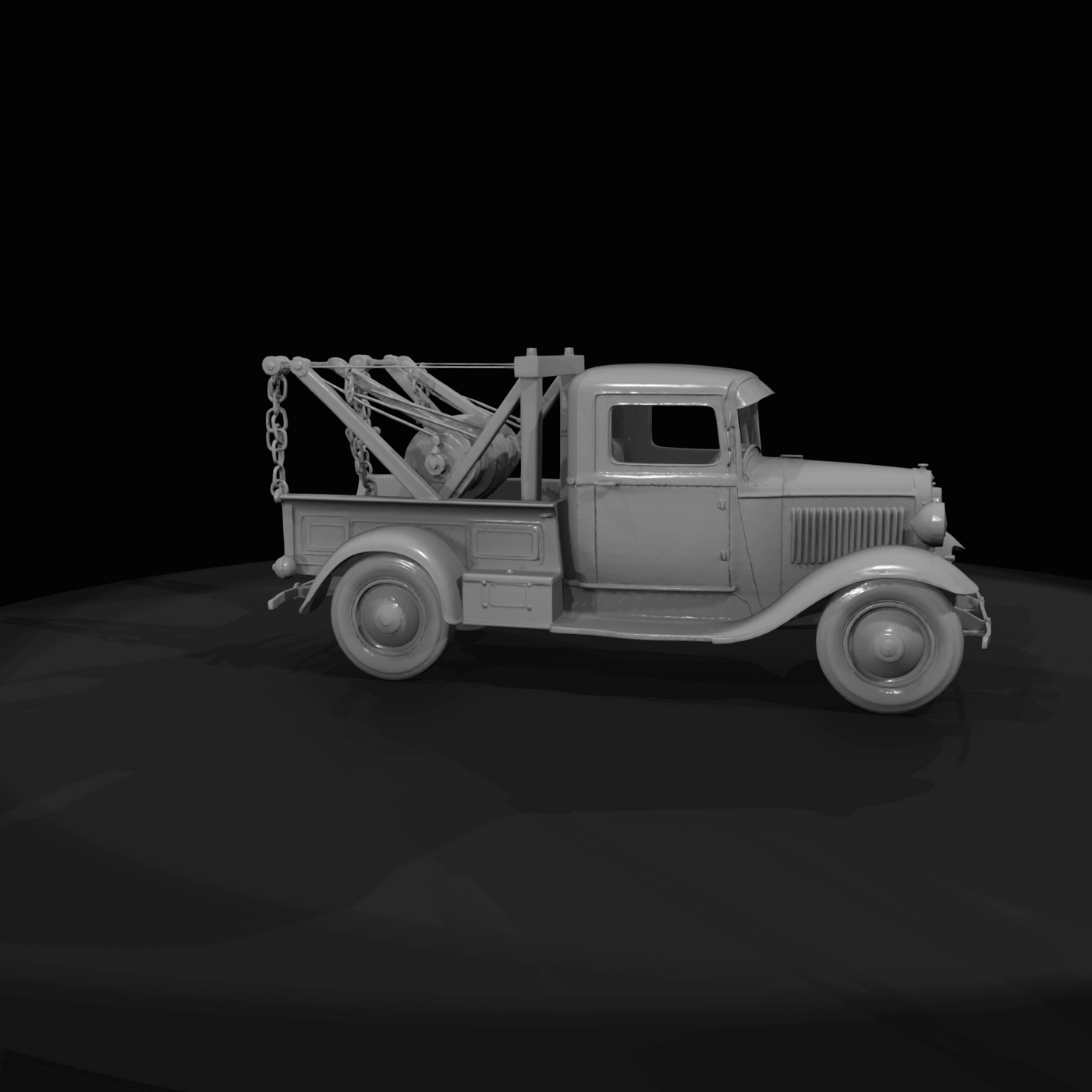 Vintage Tow Truck Antique Wrecker T–era Style (1920s)