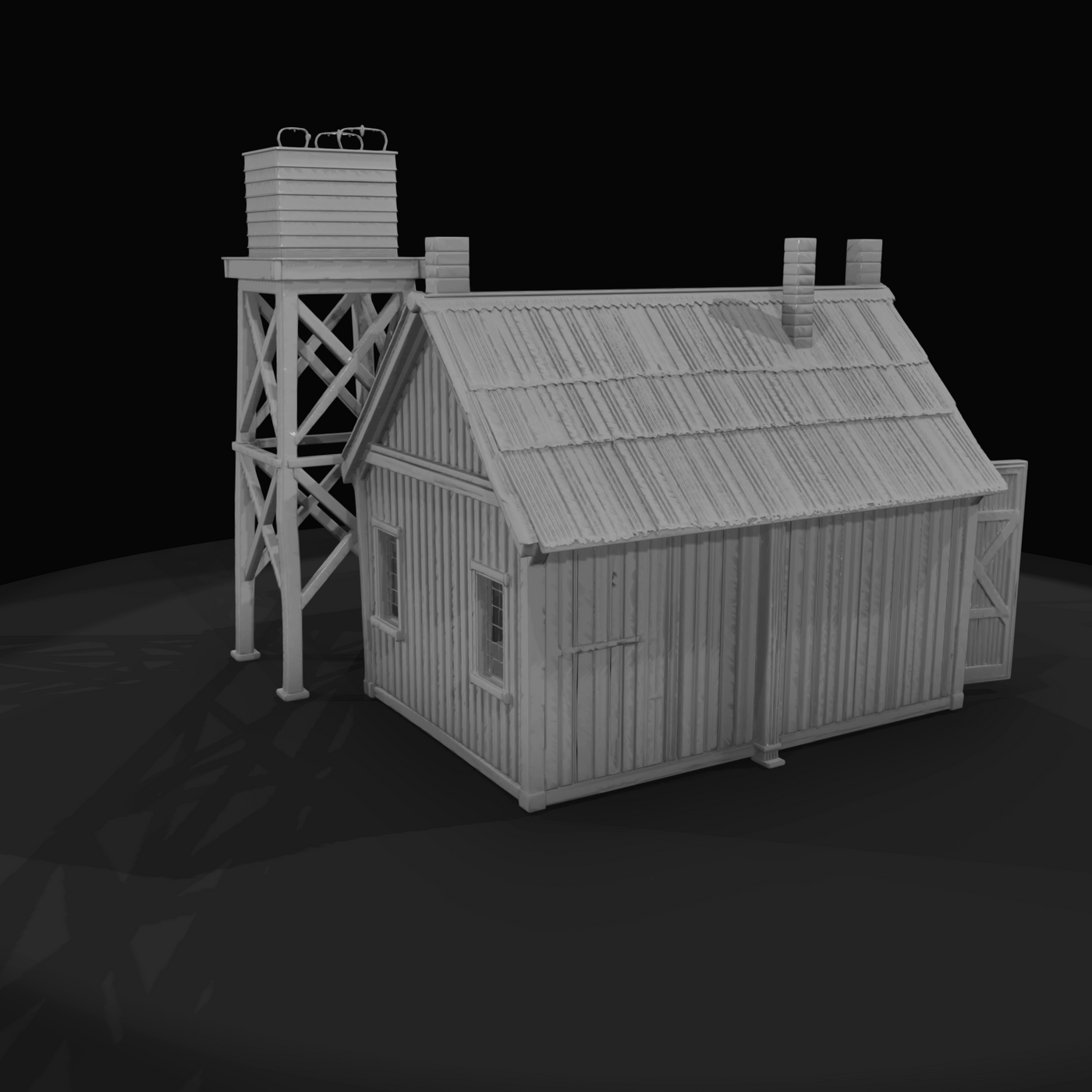 Wooden Workshop Shed (1930s)