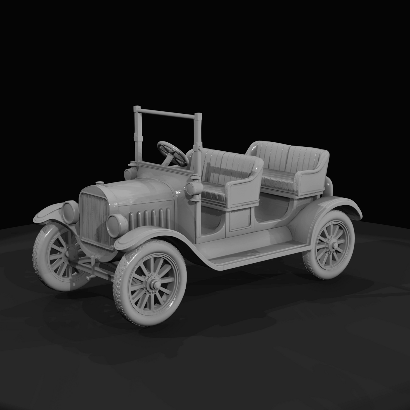 1910s small 4 seat open top