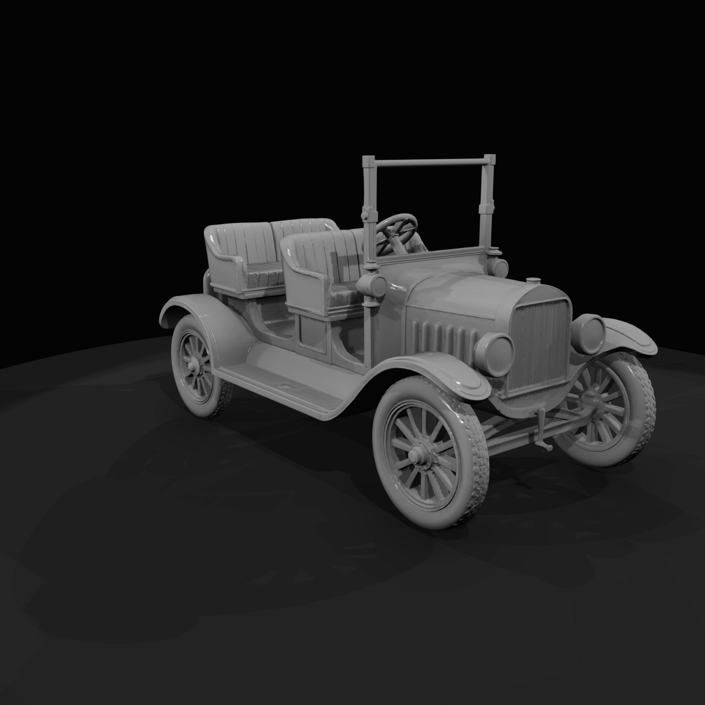 1910s small 4 seat open top
