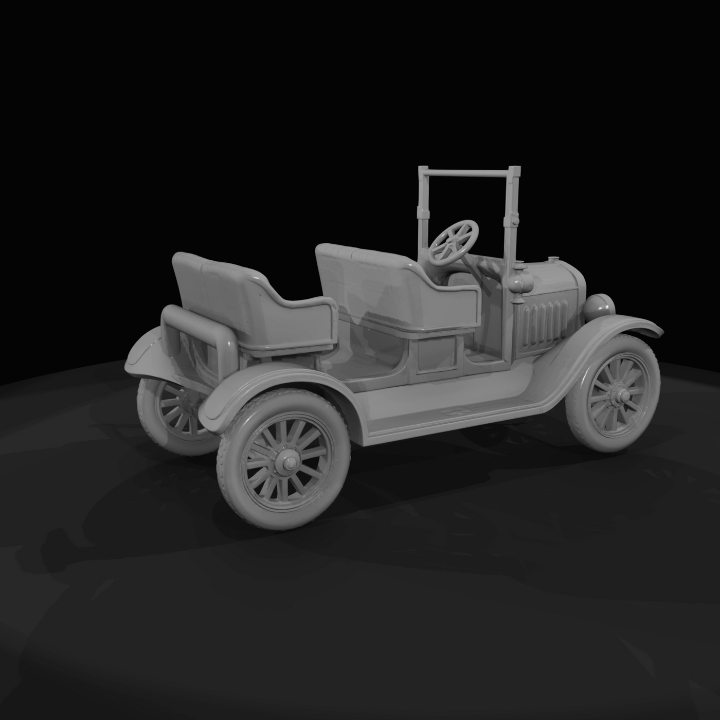 1910s small 4 seat open top