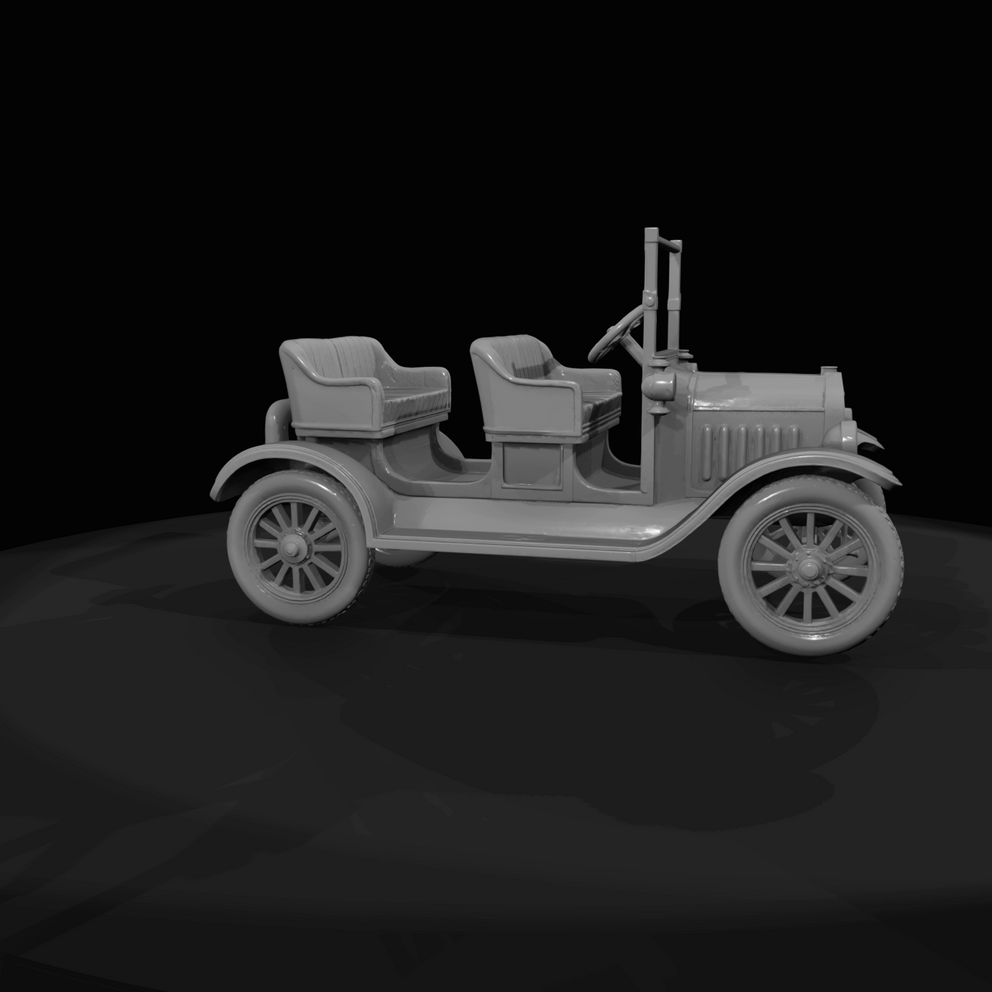 1910s small 4 seat open top