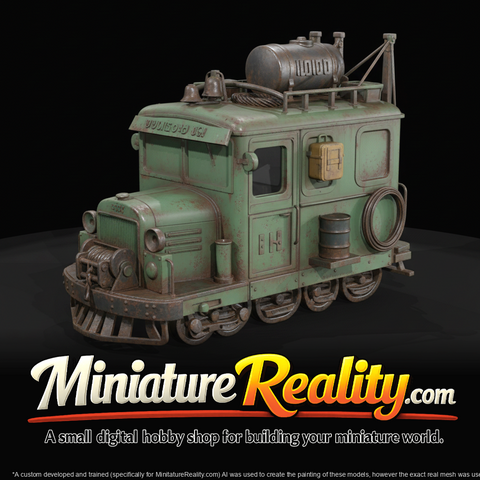 Small industrial shunting (switcher) locomotive