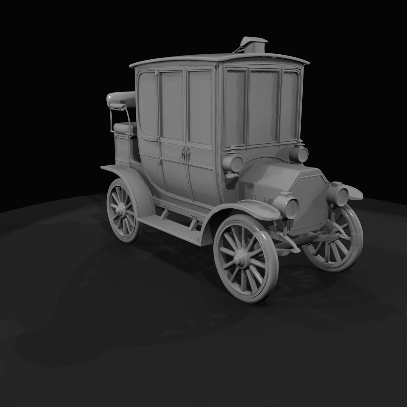 approx. 1900-1915 closed coach automobile (coachwork passenger car)