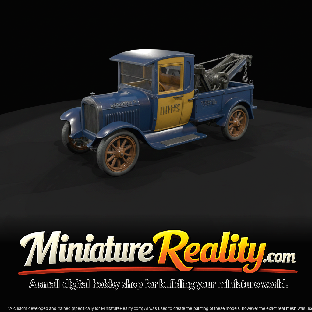 vintage tow truck