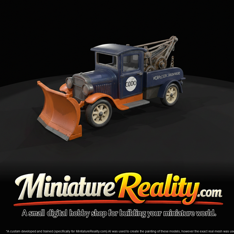 Scale Tow Truck (1930s)
