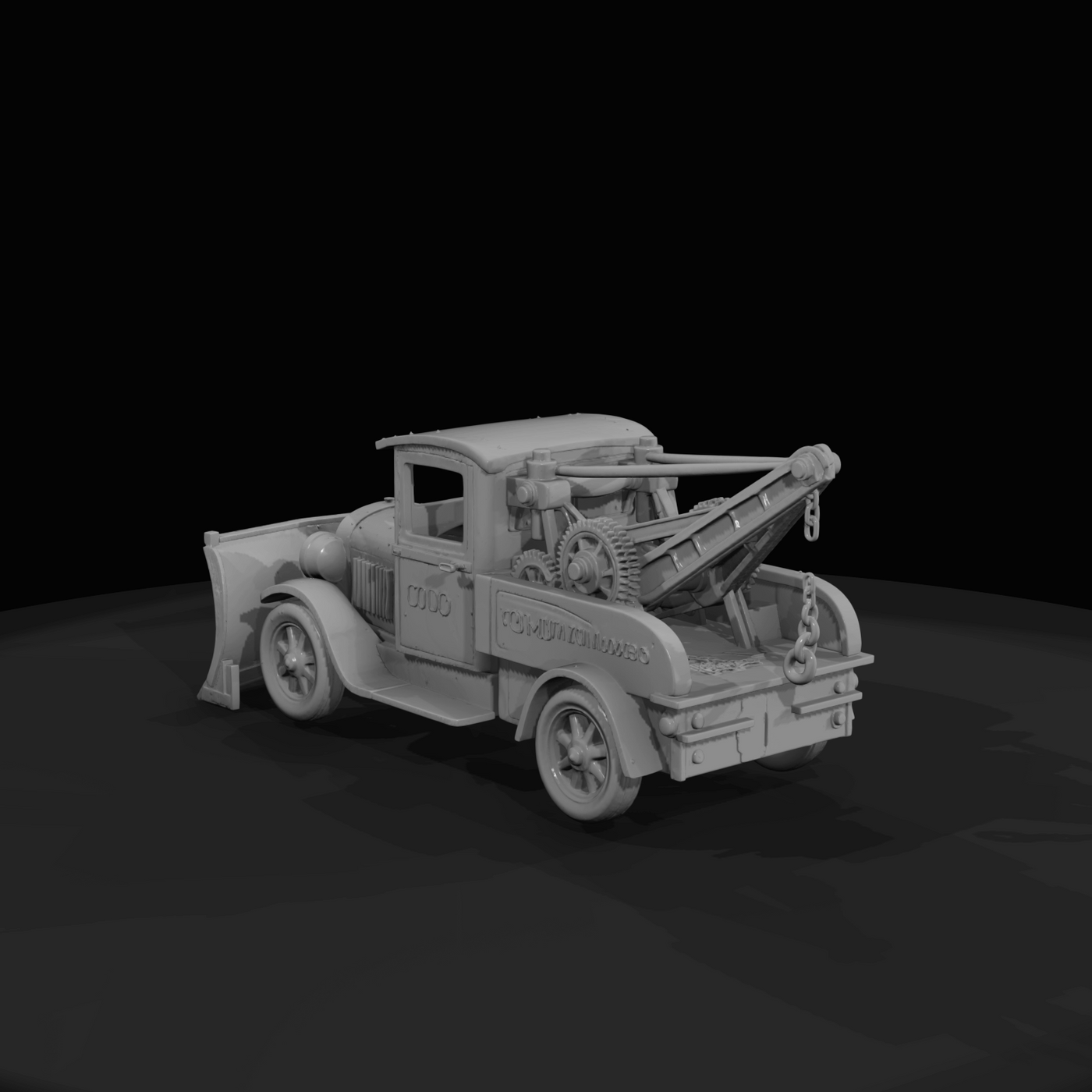 Scale Tow Truck (1930s)