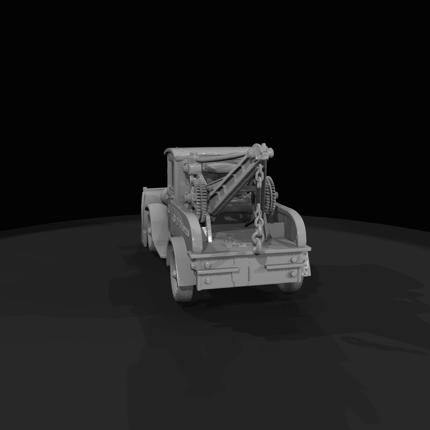 Scale Tow Truck (1930s)