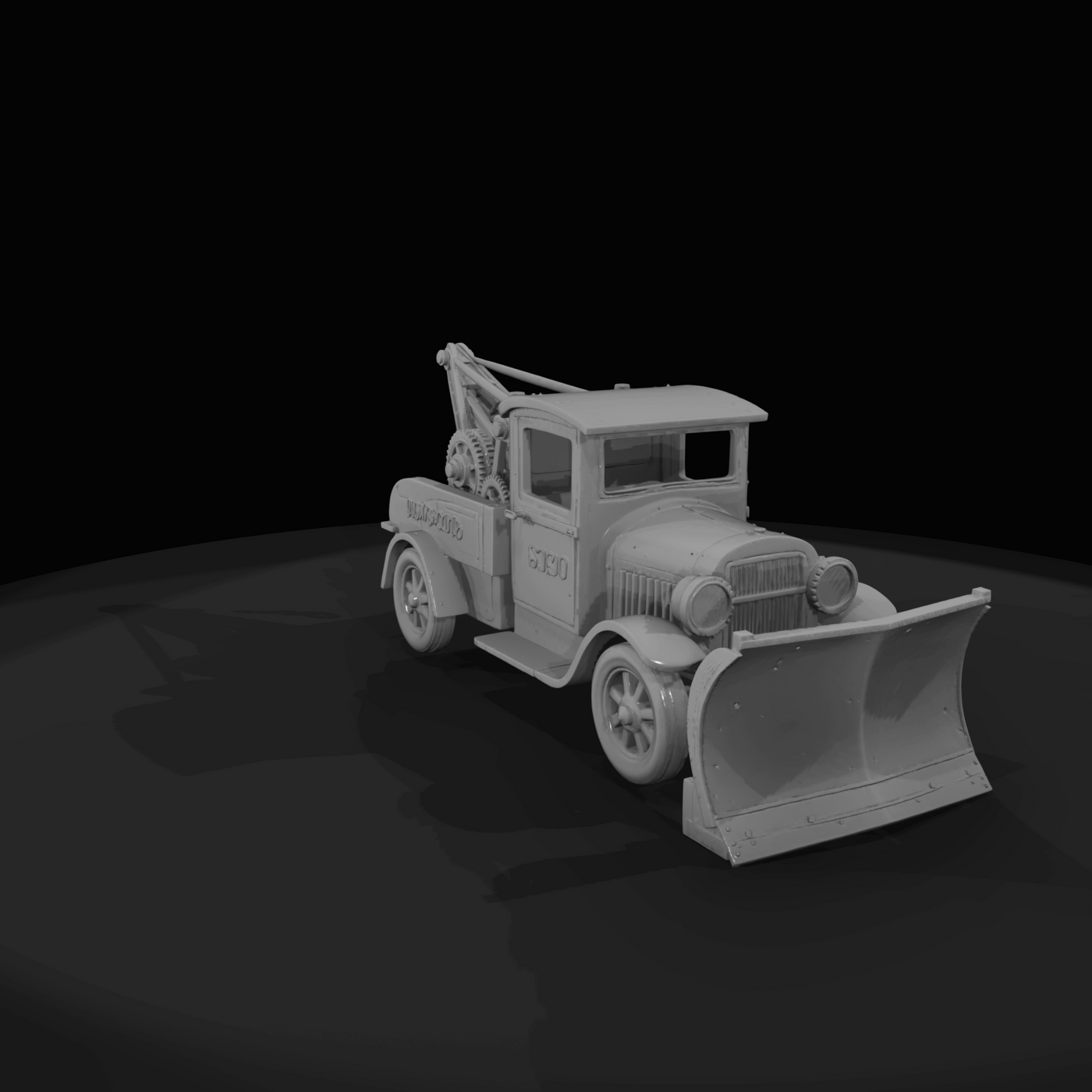 Scale Tow Truck (1930s)
