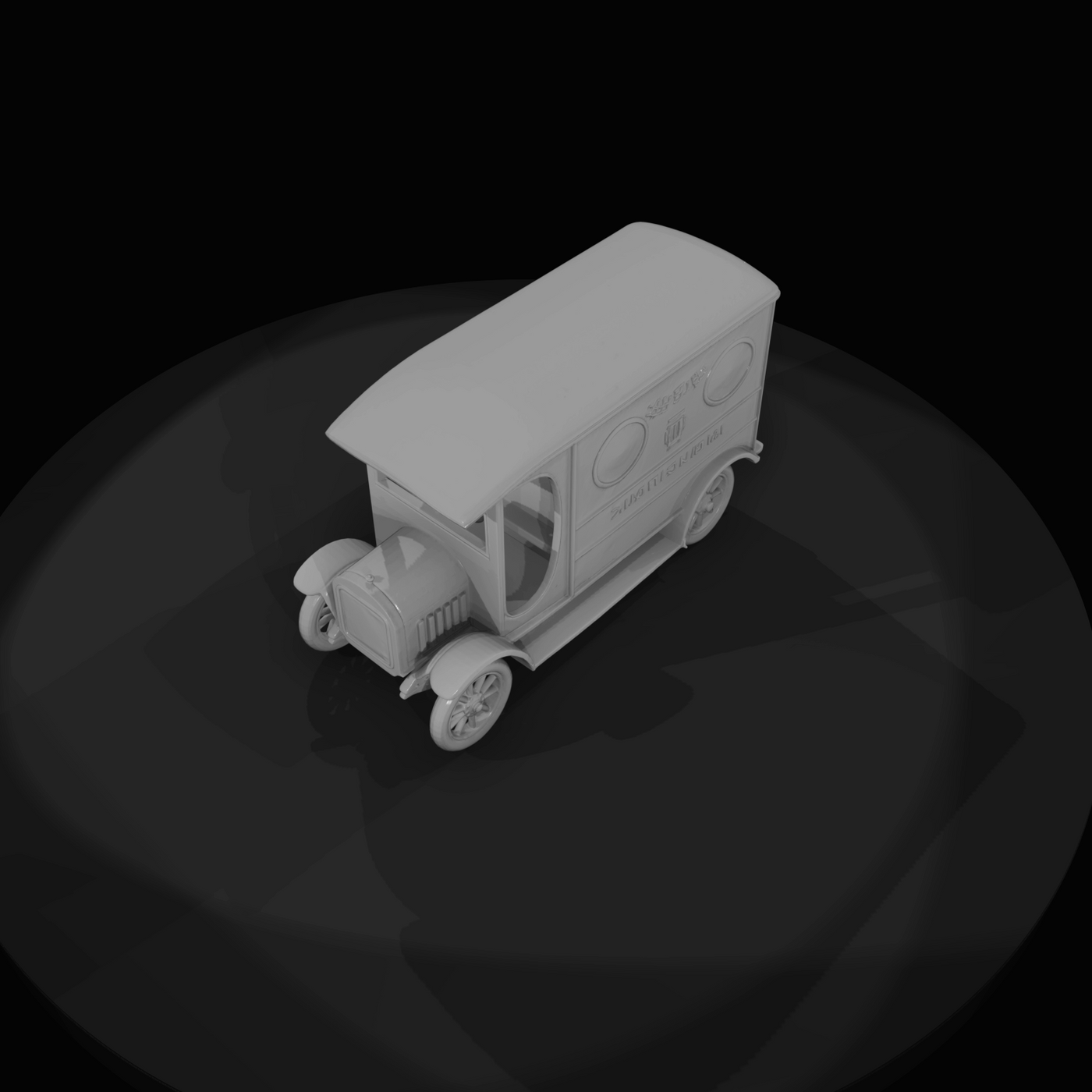 electric delivery truck (box delivery vehicle)