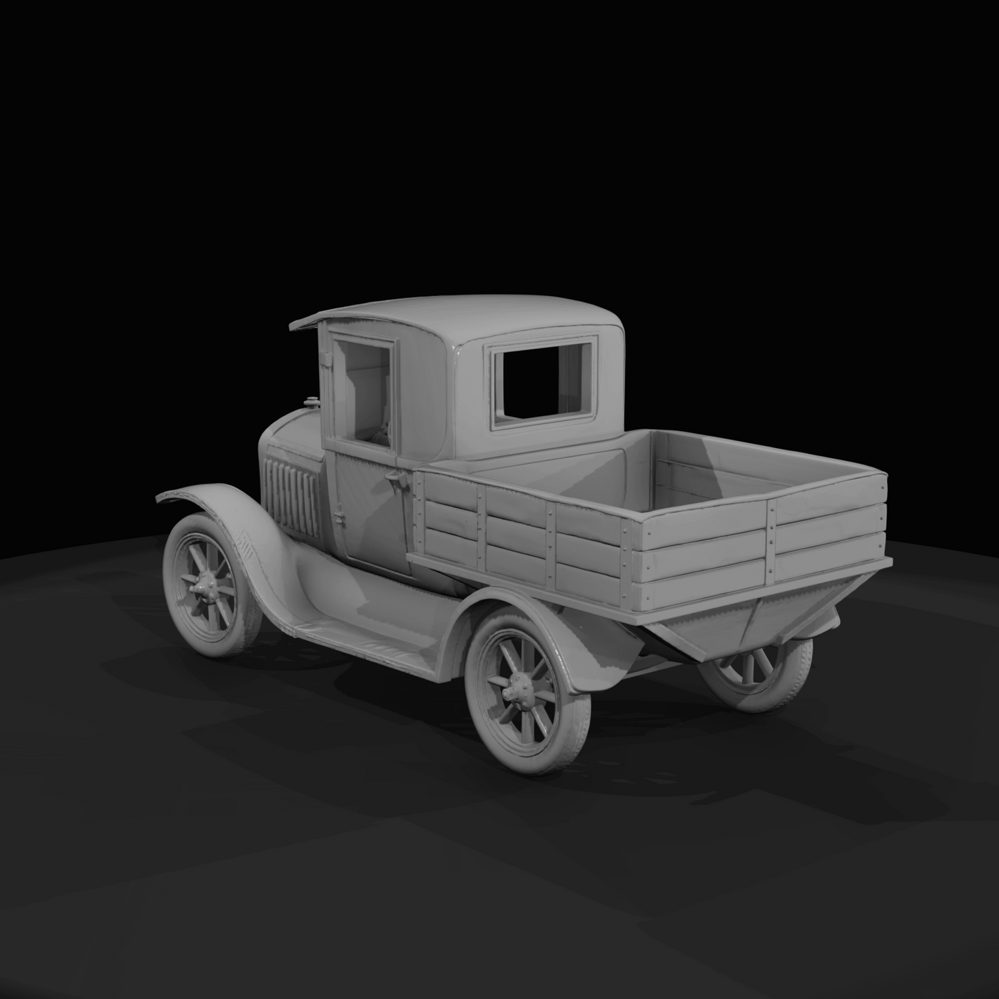 Vintage Flatbed Truck (1920s)