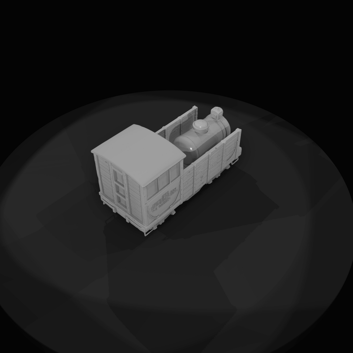 scale model railcar