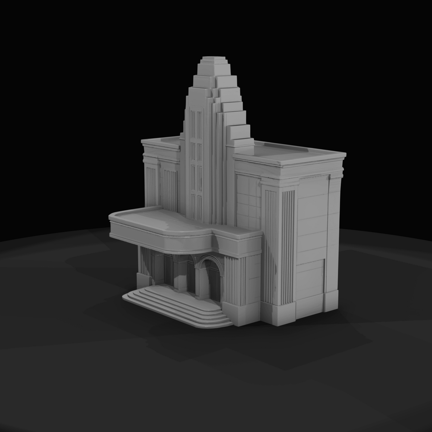 Art Deco Movie Theatre