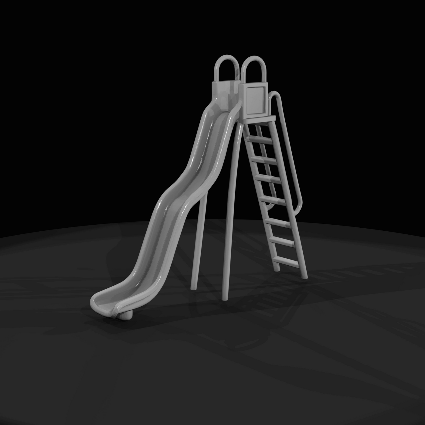 Playground Wavy Slide