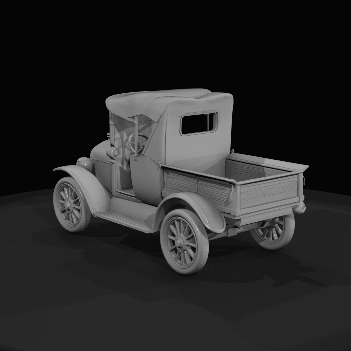Approximate Ford* T Style Light Truck Early 1900's Pickup (1900s)