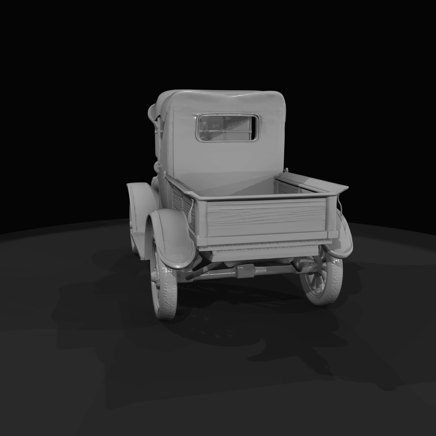 Approximate Ford* T Style Light Truck Early 1900's Pickup (1900s)