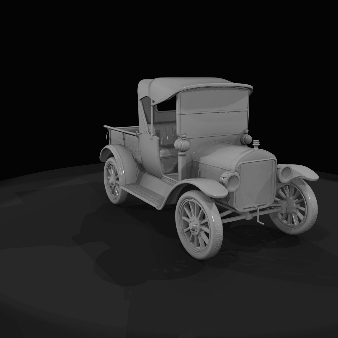 Approximate Ford* T Style Light Truck Early 1900's Pickup (1900s)