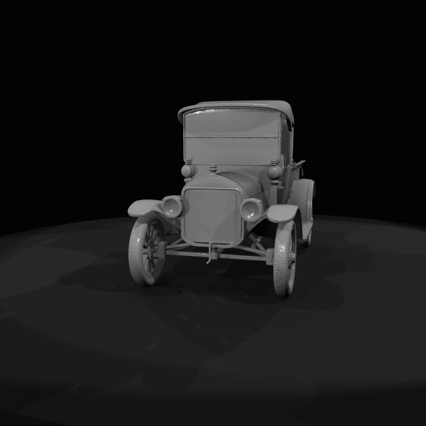 Approximate Ford* T Style Light Truck Early 1900's Pickup (1900s)
