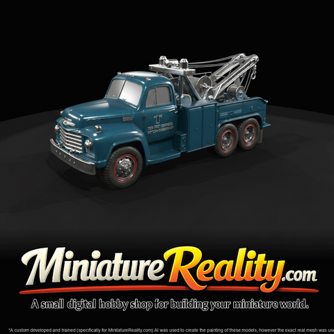 Heavy Duty Tow Truck Wrecker Rotator (1950s)