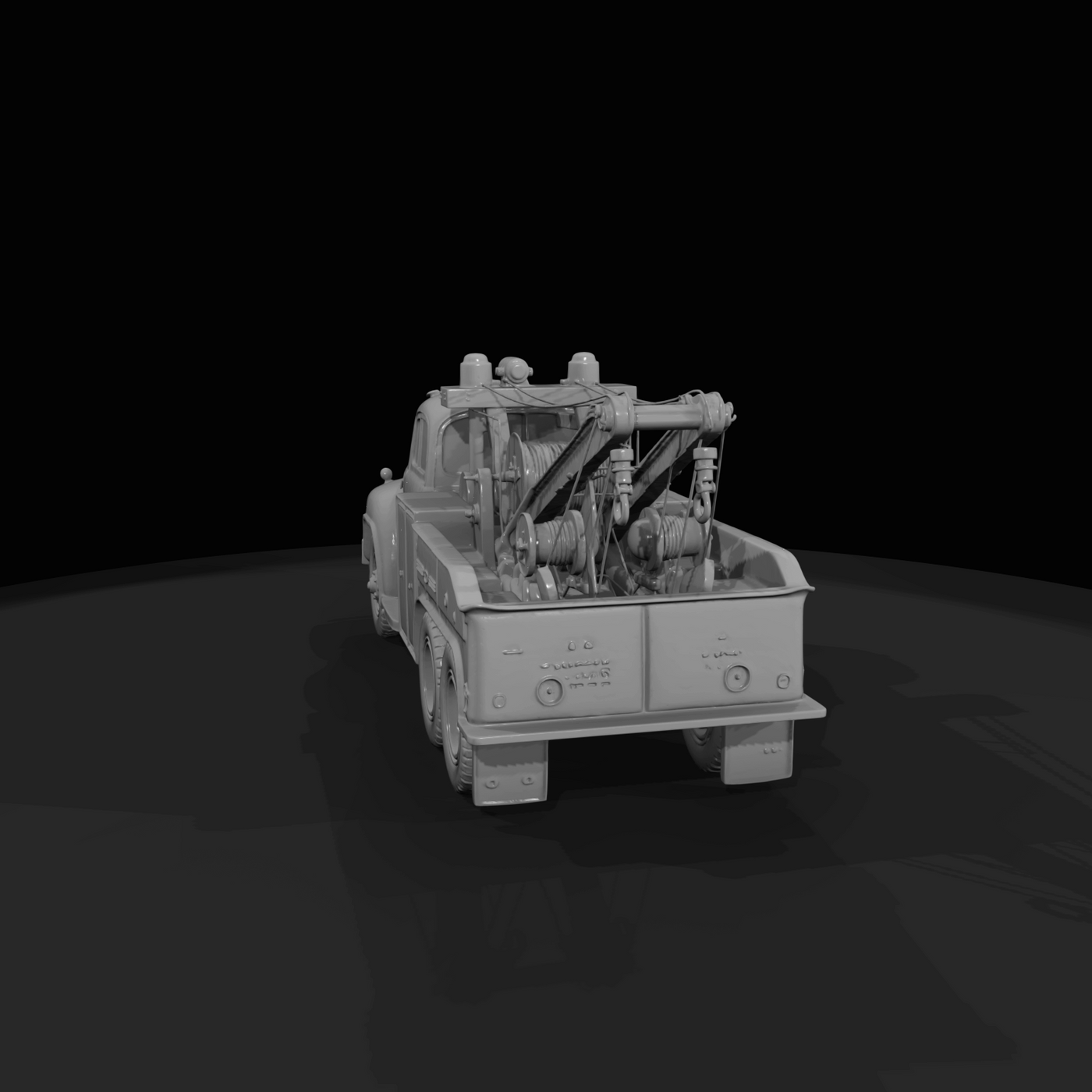 Heavy Duty Tow Truck Wrecker Rotator (1950s)
