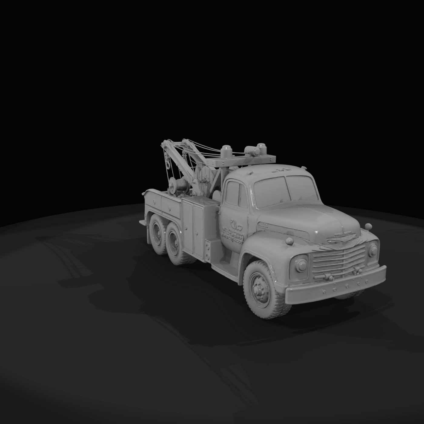 Heavy Duty Tow Truck Wrecker Rotator (1950s)