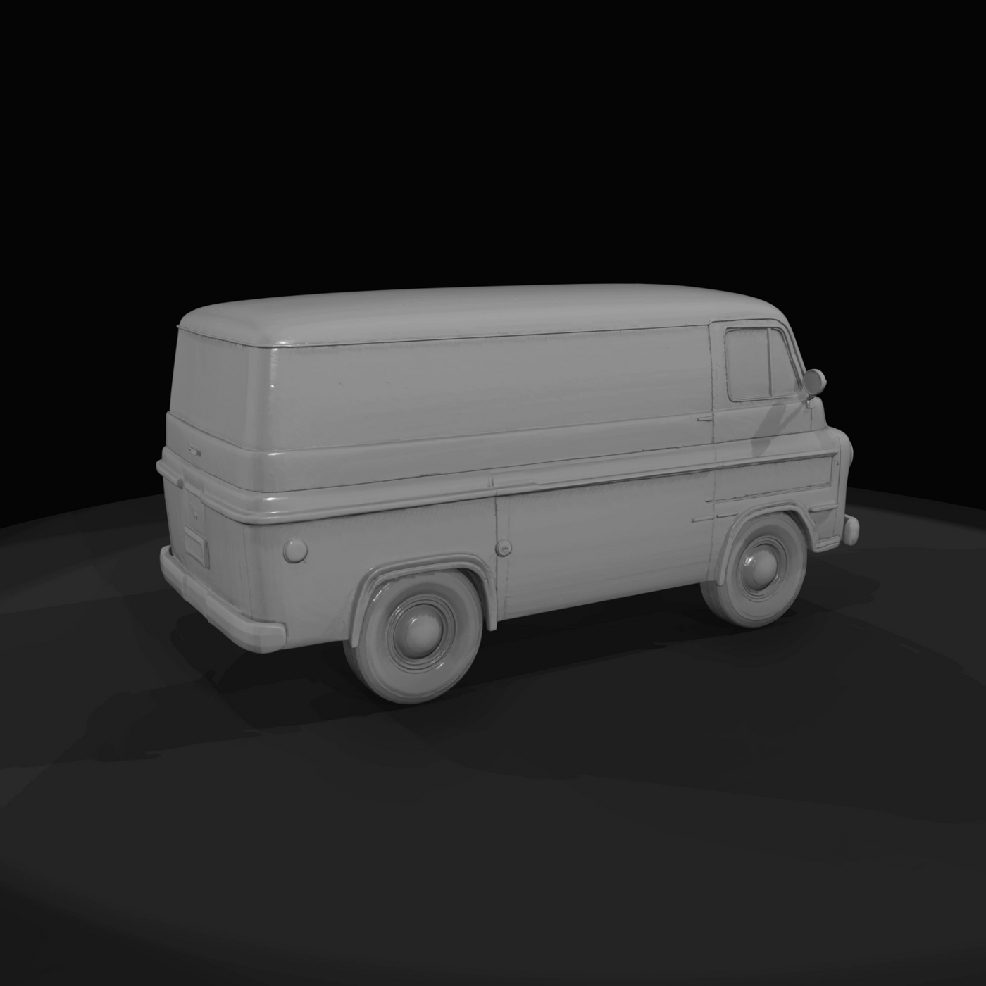 Small Vintage Caravan Coachbuilt Camper Attached To A Compact Prewar Car Chassis Likely Custom Or Coachbuilt (1930s)